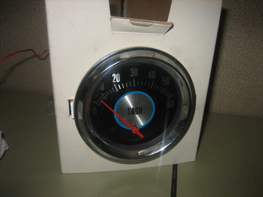 Teleflex IG10862 Marine Tachometer Gauge 0 to 60 RPM