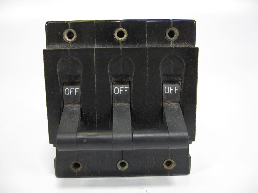 Airpax APL1111-8548-1 50/30/30 Amps 3 Pole Breaker