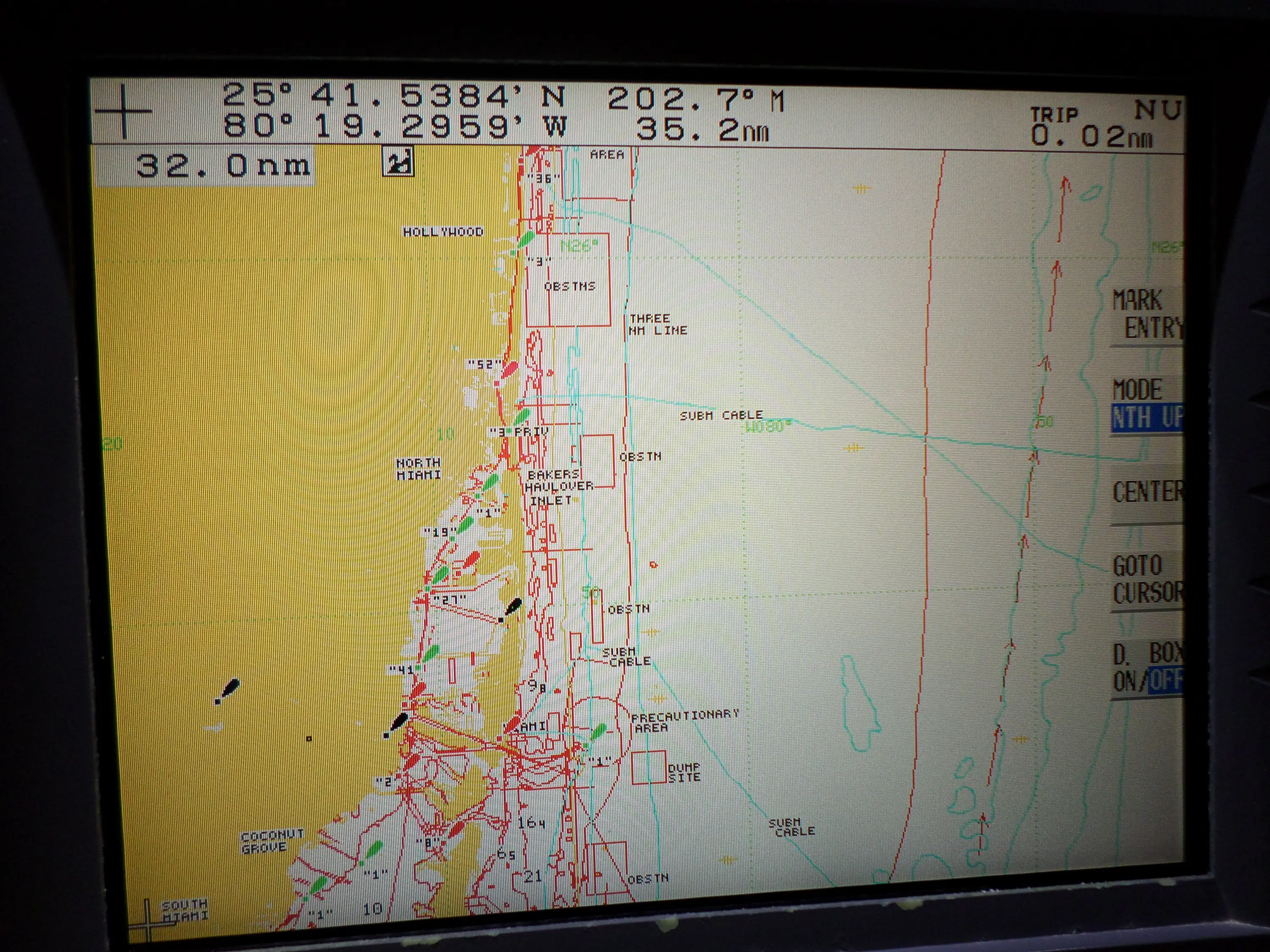 Navionics Classic NavChart Card Florida - US632XL - APR 2003 - Max ...