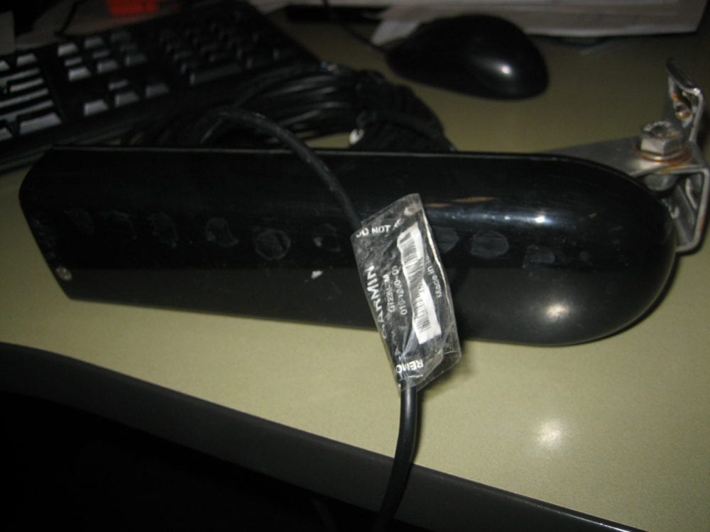 Garmin GT23MTM Transom Mount Transducer 0101240400 PLUG CUT, READ