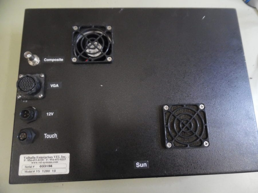 VEI 12" Sun Marine Monitor Display VGA Composite 12V - TESTED - Image 3
