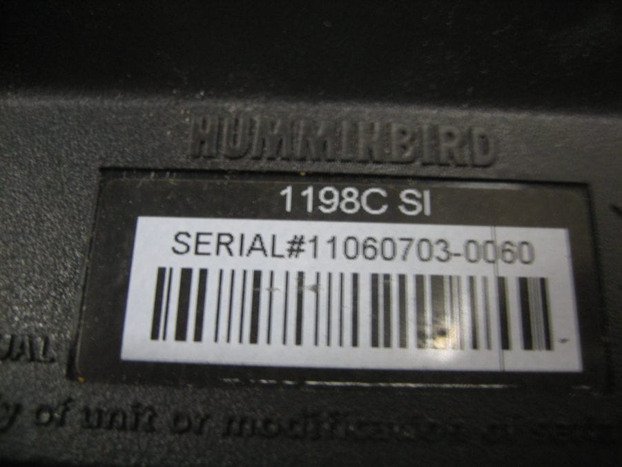 Humminbird 1198c SI Sonar Side Imaging Display LOW HOURS Updated, 90 Day Warr - Image 10
