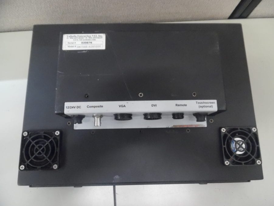 VEI DM15SS 15" Marine Monitor 12V / 24V Display Composite  VGA DVI - Image 3