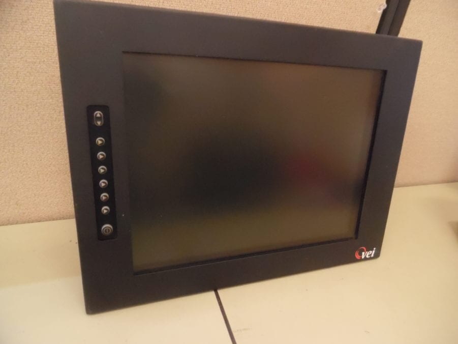 VEI DM15SS 15" Marine Monitor 12V / 24V Display Composite  VGA DVI