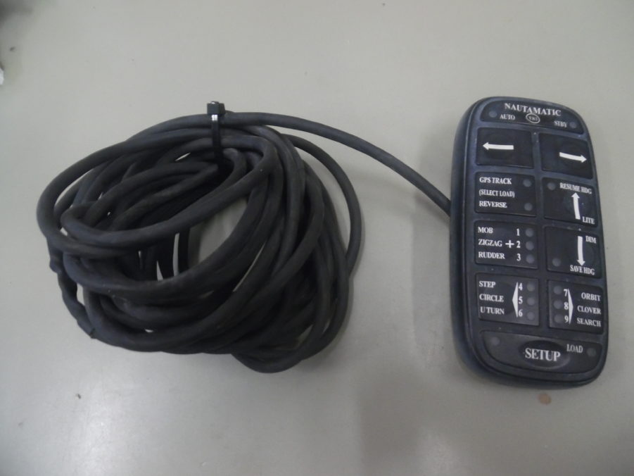 Nautamatic TR-1 Gladiator Autopilot Flush Mount Remote Control -TESTED