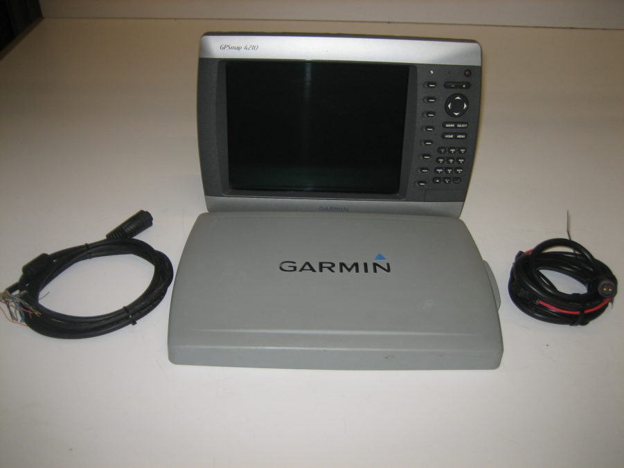 Garmin GPSMap 4210 MFD W/ Suncover & Cables - Excellent Working Condition