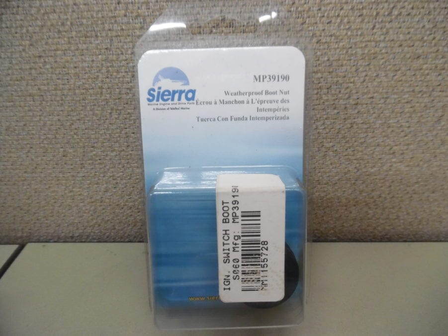 Sierra Marine MP39190 WEATHERPROOF BOOT NUT FOR IGNITION KEY SWITCH