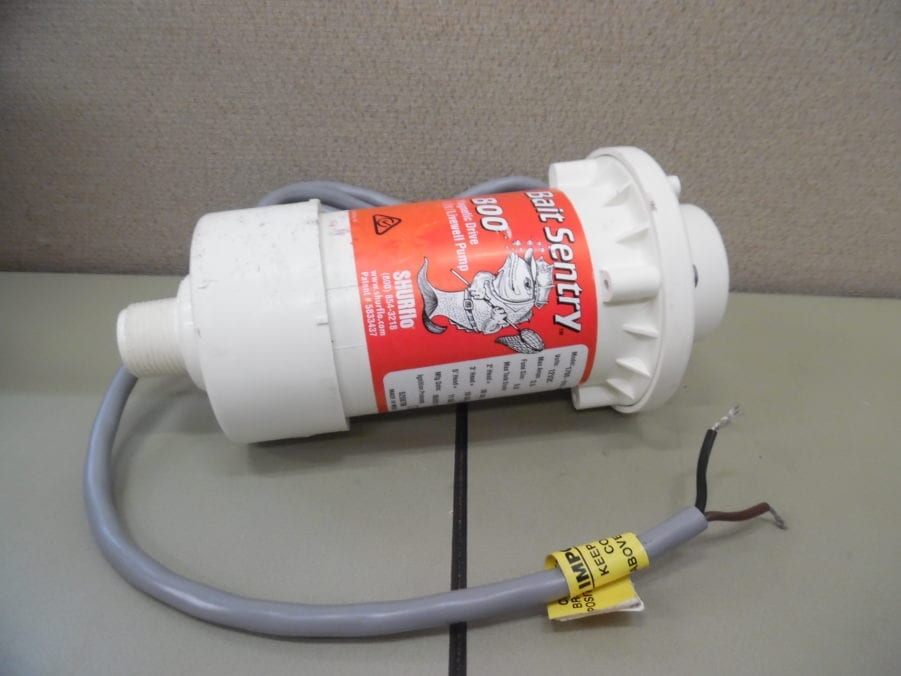 Shurflo 1700-010-030 Bait Sentry 800 Livewell / Bait Pump 12V