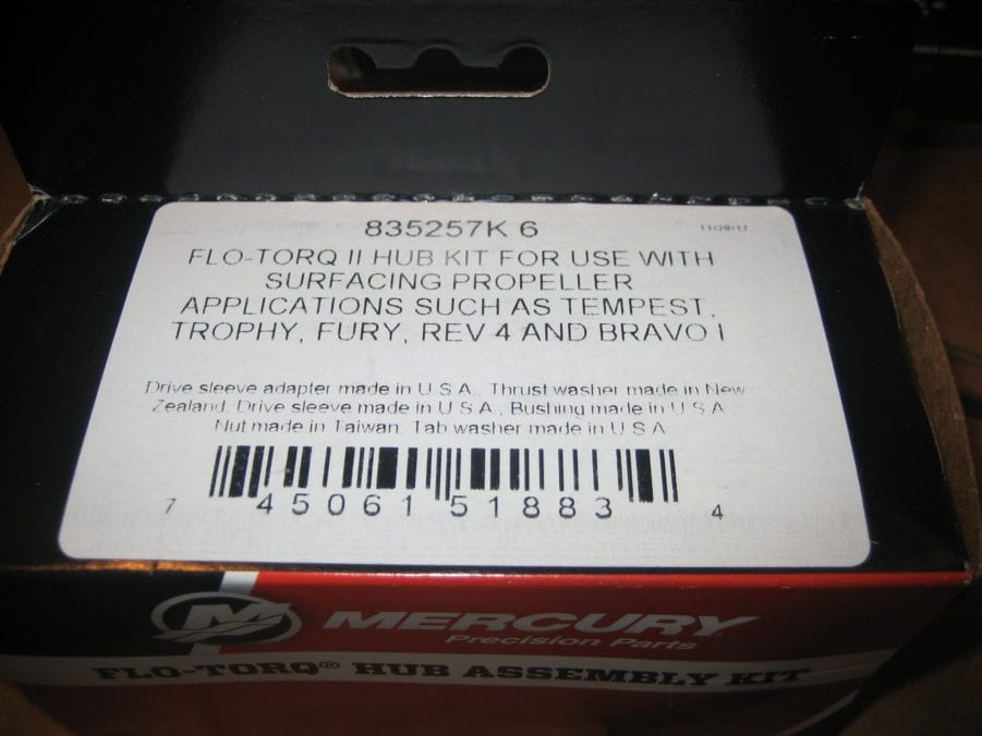 Mercury Revolution 4 Rev4 48-857027A46 19P LH Prop Propeller - BRAND NEW IN BOX - Image 4