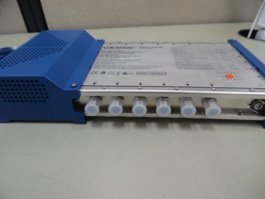 S2 Spaun SMS 51208 NF SAT MultiSwitch f/ 4 SAT IF Signal w/ 12 Outputs - EU - Image 2