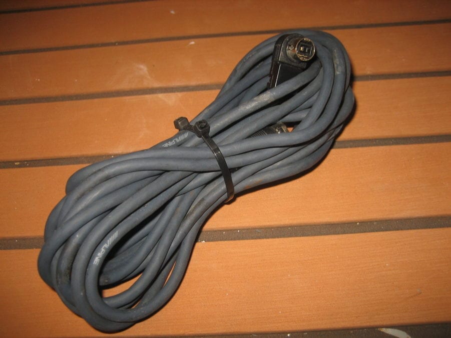 Alpine KWA-500B 5 meter Ai-Net Connection Cable for Marine Stereo - BCCALPA