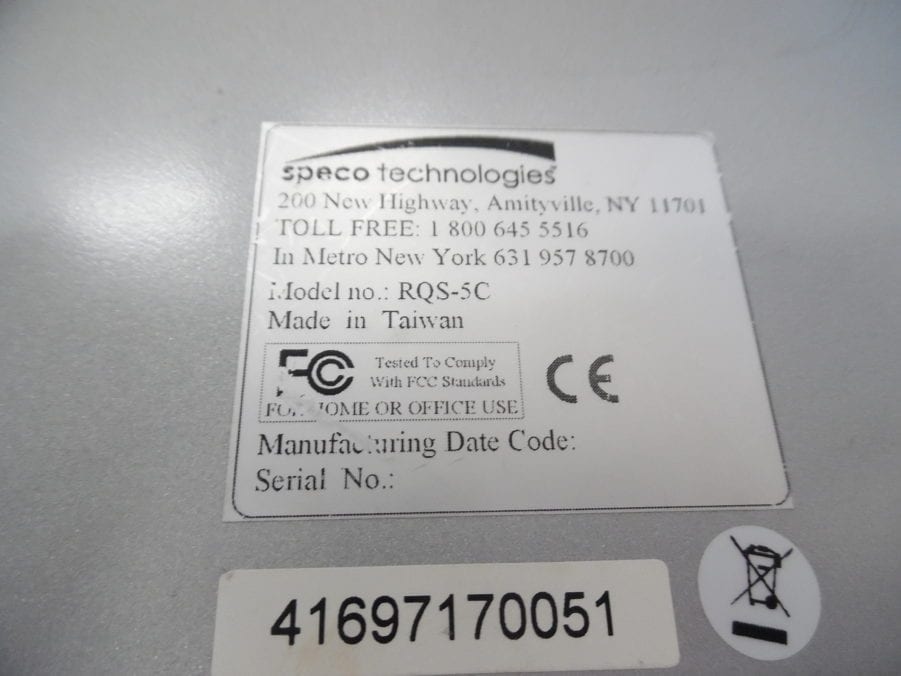 Speco Technologies RQS-5C Color Quad Splitter - Image 7