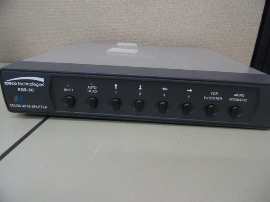 Speco Technologies RQS-5C Color Quad Splitter