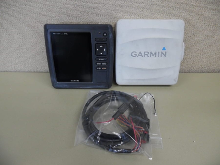 Garmin EchoMap 50s Display w/ Suncover + Power Cable Good Cond 90 Day Warr