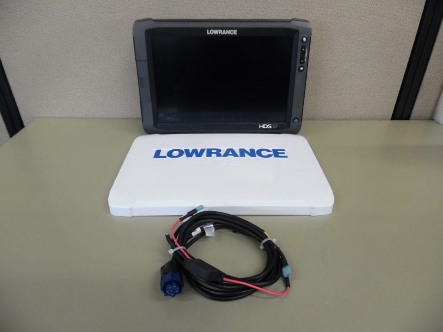 Lowrance HDS12 Gen 2 Touchscreen Display + Suncover - Good Cond 90 Day Warranty
