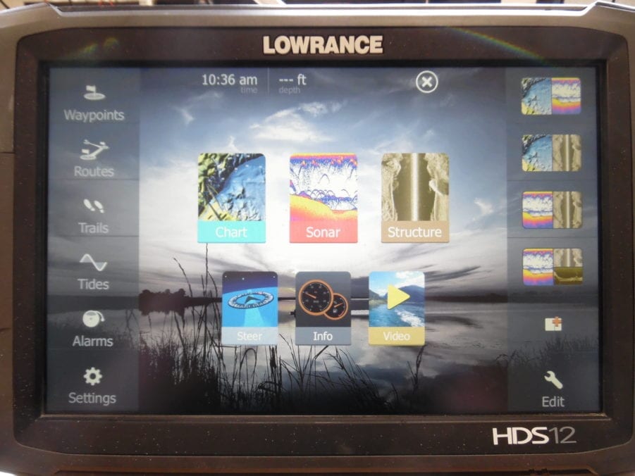Lowrance HDS12 Gen 2 Touchscreen Display -Good Cond Updated Software 90 Day Warr - Image 9