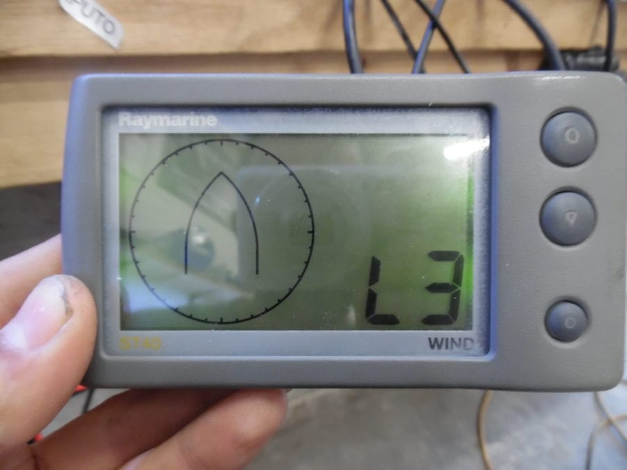 Raymarine ST40 Wind Display Head - E22047 - Good Tested Cond 90 Day Warranty - Image 3