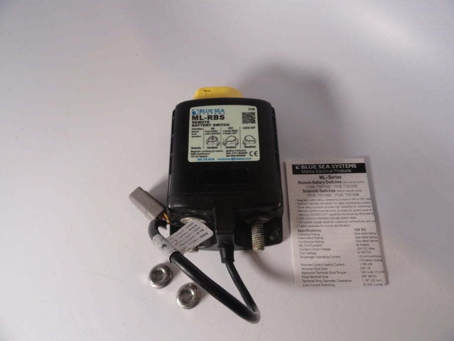 Blue Sea Systems ML-RBS Remote Battery Switch - Free US Shipping