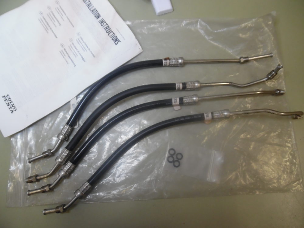 Kit De Ligne Hydraulique Pour Volvo Penta Trim & Tilt - Référence 21548739, Compatible DPH/DPR