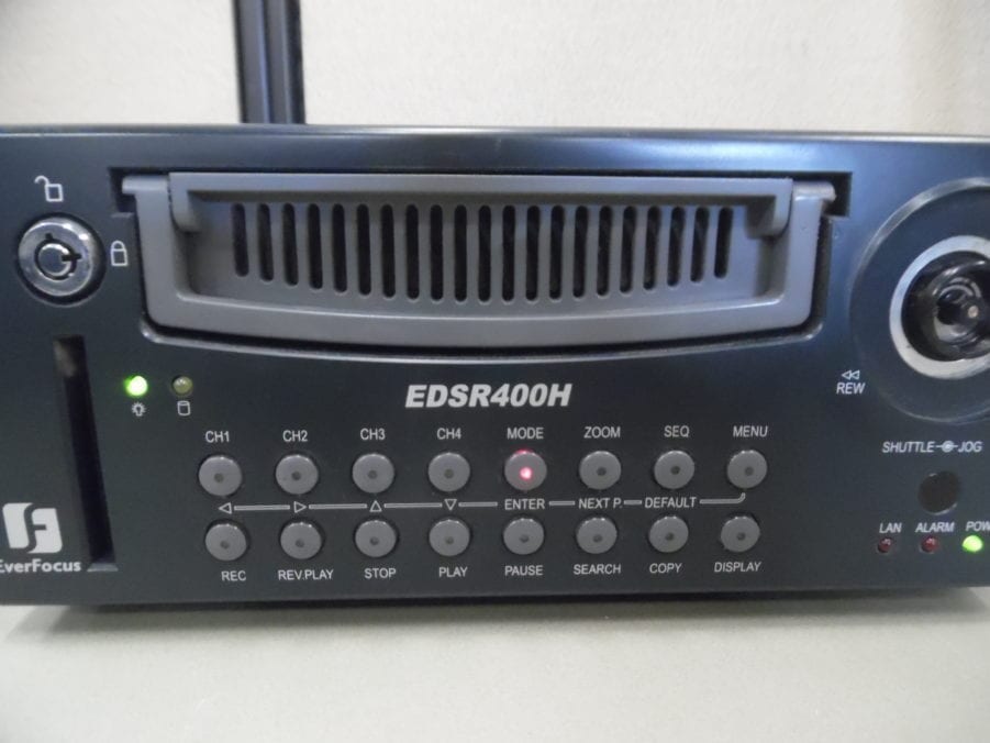 EVERFOCUS EDSR400H 4 CHANNEL DIGITAL VIDEO RECORDER - Image 3