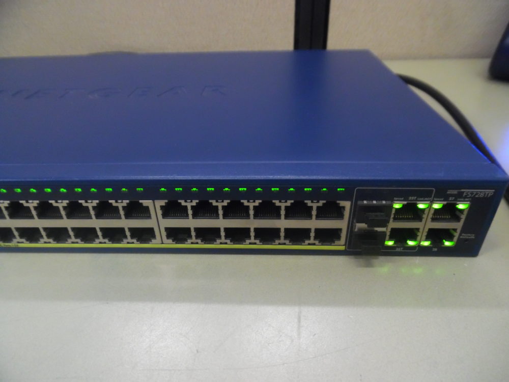 Netgear FS728TP 24port 10/100 PoE SWITCH Free Shipping Max Marine