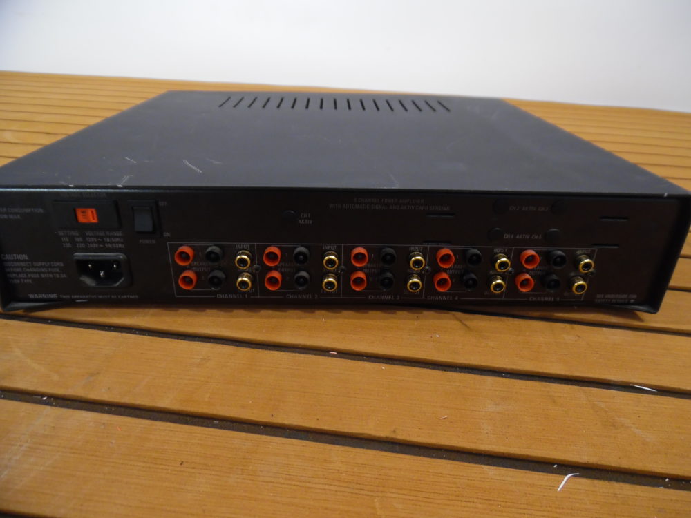 Linn AV-5125 Power 5-Channel Stereo Amplifier - FULLY TESTED