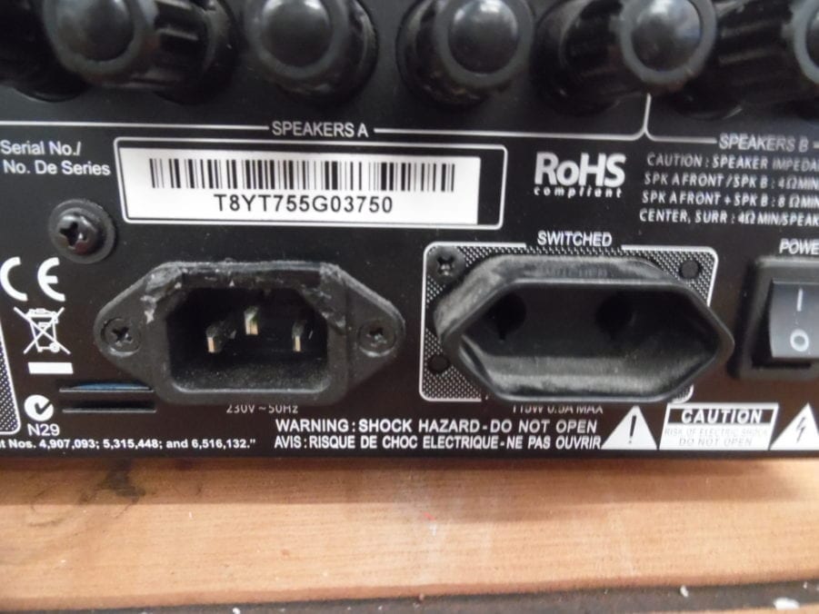 NAD T 755 AV Surround Sound Receiver HDMI Home Stereo Theater AM FM - Image 8