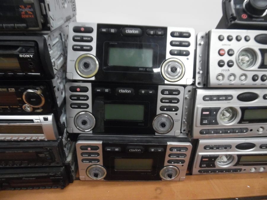 Clarion Fusion Sony Pioneer Marine Car Stereo Head Units - LOT OF 21 - Image 3