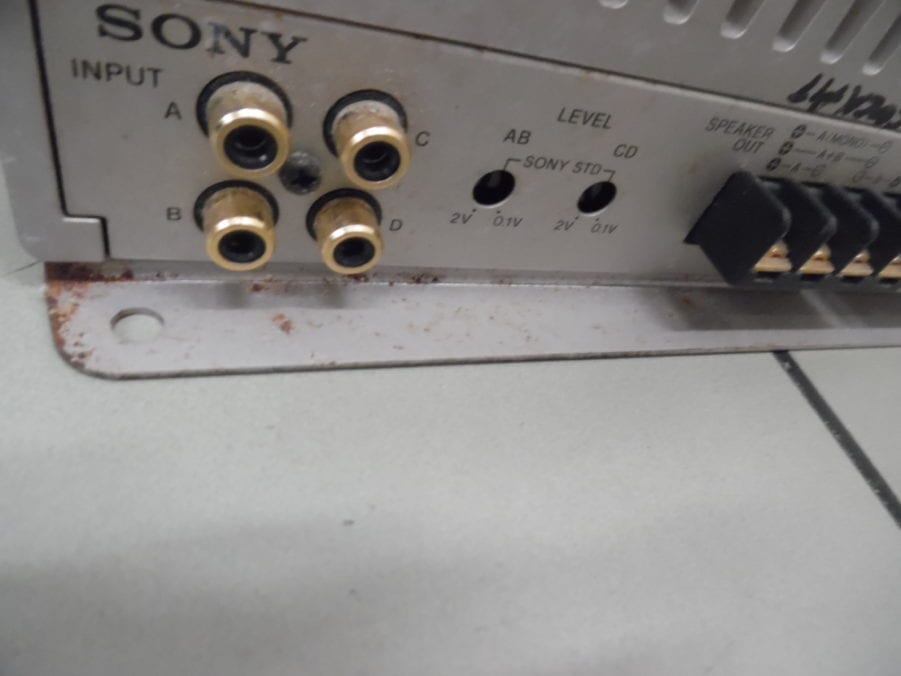 Sony XM-4040 2 / 3 / 4 CHANNEL STEREO AMPLIFIER - TESTED - Image 7