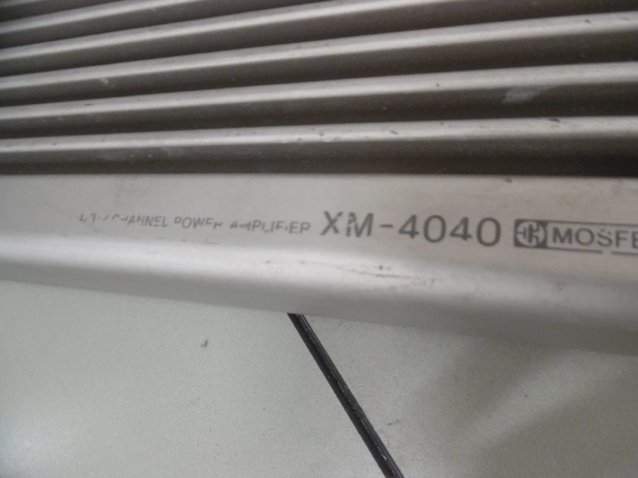 Sony XM-4040 2 / 3 / 4 CHANNEL STEREO AMPLIFIER - TESTED - Image 2