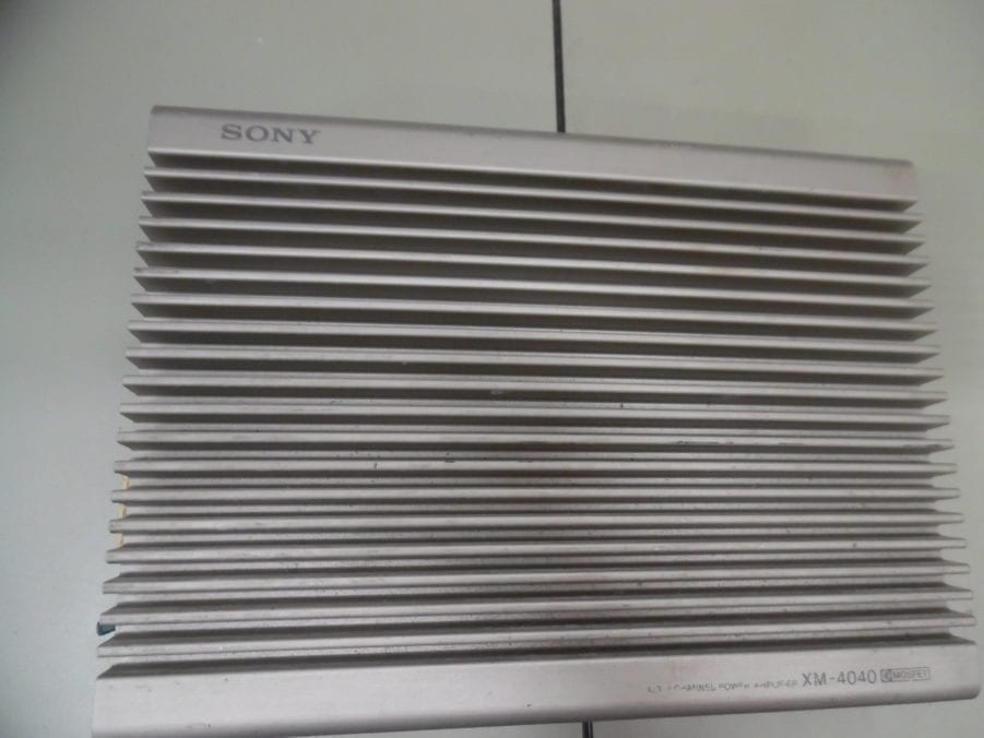 Sony XM-4040 2 / 3 / 4 CHANNEL STEREO AMPLIFIER - TESTED