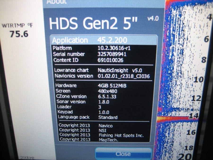 Lowrance HDS5 Gen2 Fishfinder Chartplotter w/ Transducer Suncover Cable Bracket - Image 6