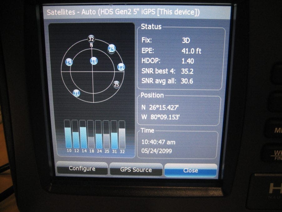 Lowrance HDS5 Gen2 Fishfinder Chartplotter w/ Transducer Suncover Cable Bracket - Image 4