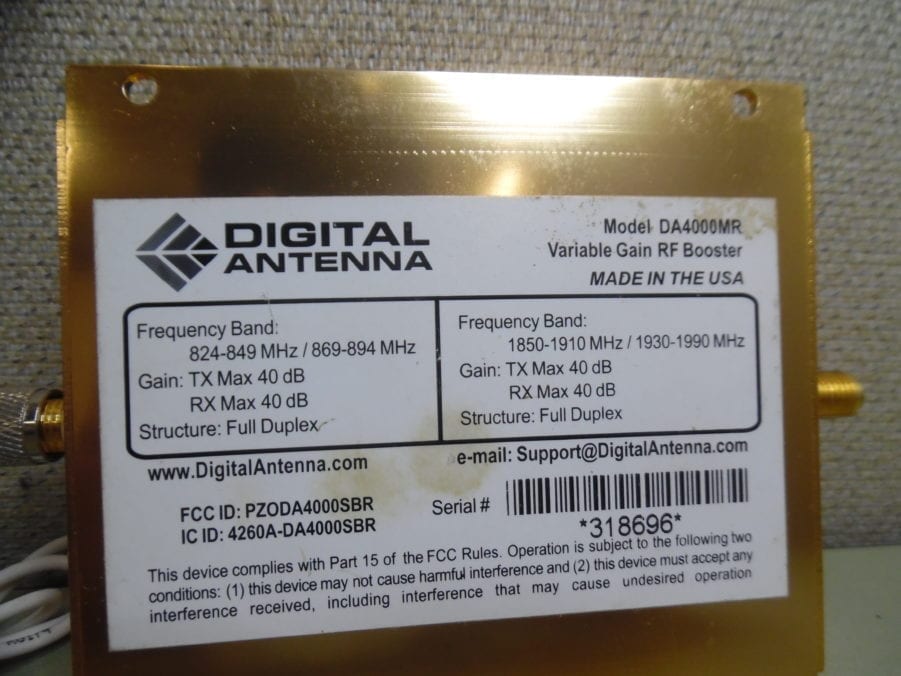 Powermax DA4000MR Dual Band Cellular Amplifier Booster w/ Antenna - Image 4