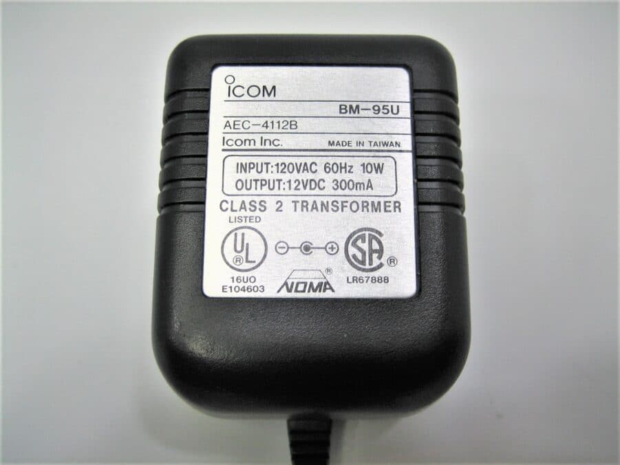 Icom BM-95U AC Adapter Power Supply Cord Cable Wire AEC-4112B - FREE US SHIPPING - Image 4