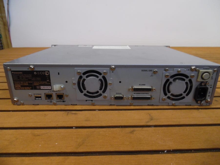 Panasonic WJ-ND300A Network DISK Recorder LAN IP Video Security w/ 250GB HD - Image 12