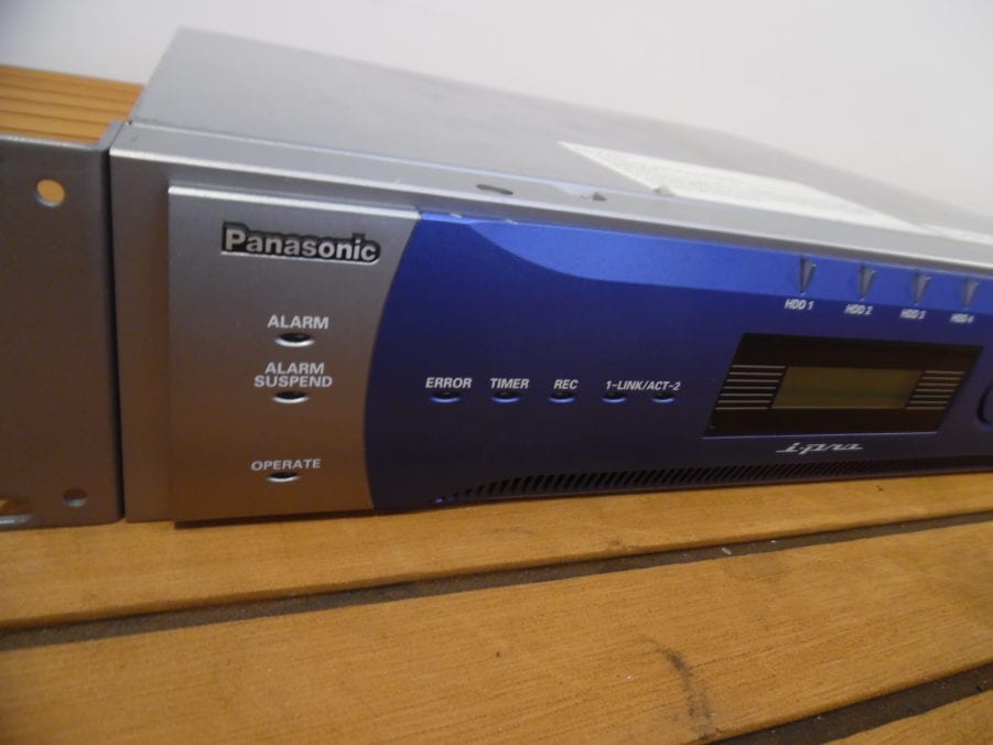 Panasonic WJ-ND300A Network DISK Recorder LAN IP Video Security w/ 250GB HD - Image 2