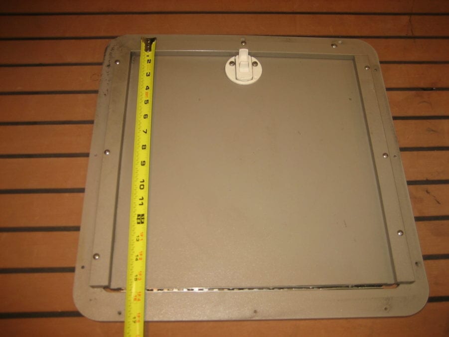 Marine Starboard Custom 18" X 18" Access Inspection Hatch Door for Boat w/Latch - Image 10