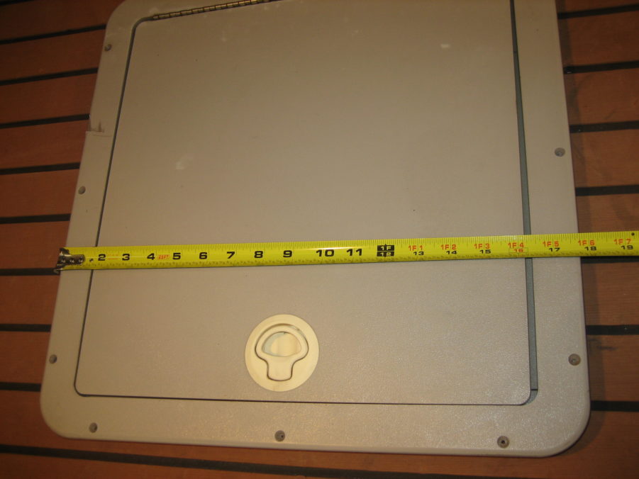 Marine Starboard Custom 18" X 18" Access Inspection Hatch Door for Boat w/Latch - Image 4