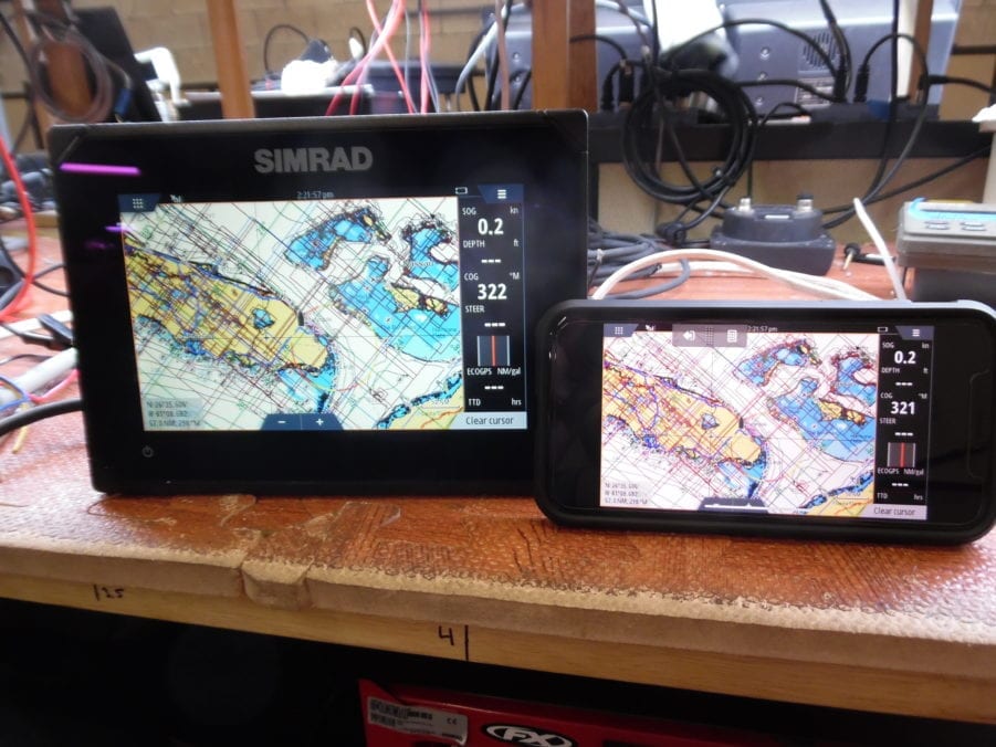 Simrad GO7 XSE 7" Touch Screen Display W/ TotalScan M/H Transducer + Pwr Cable - Image 8