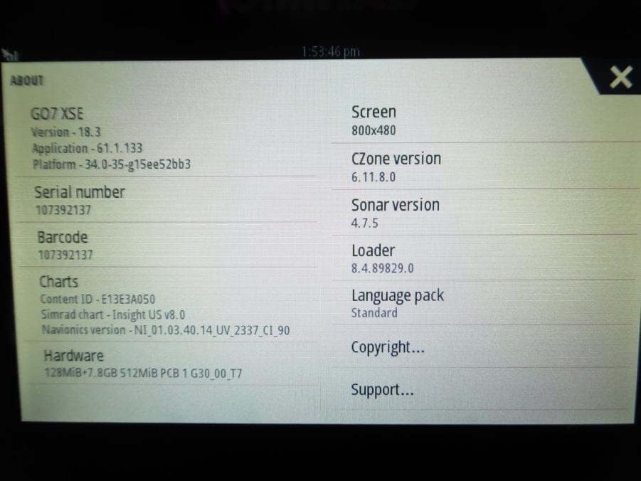 Simrad GO7 XSE 7" Touch Screen Display W/ TotalScan M/H Transducer + Pwr Cable - Image 4