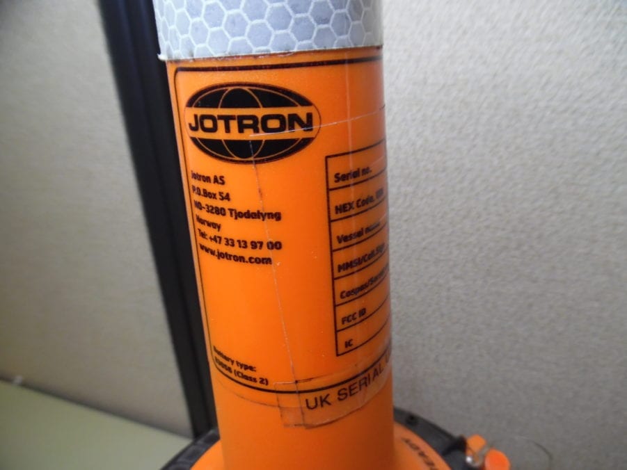 Jotron Tron 40S MKII Marine LED EPIRB 406 MHz Cospas / Sarsat - Image 8