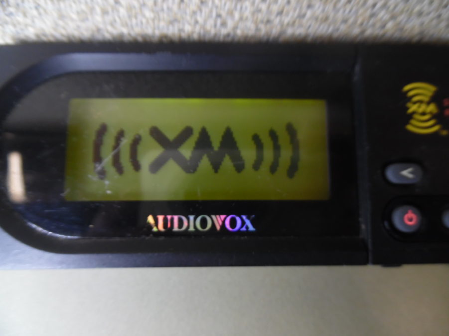 Audiovox SAT-COM XM Satellite Control Radio Receiver Display - Image 2