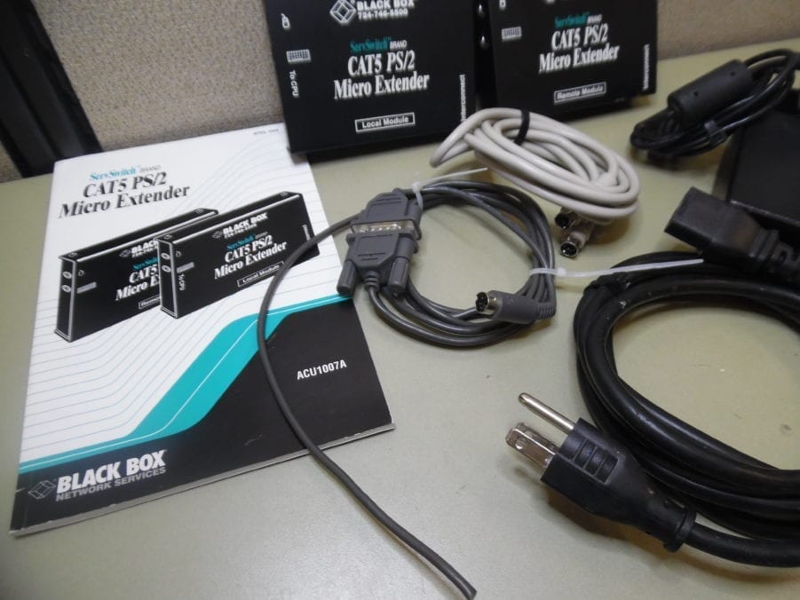 Black Box ACU1007A ServSwitch Cat5 KVM Micro Extender- Local and Remote Module - Image 2