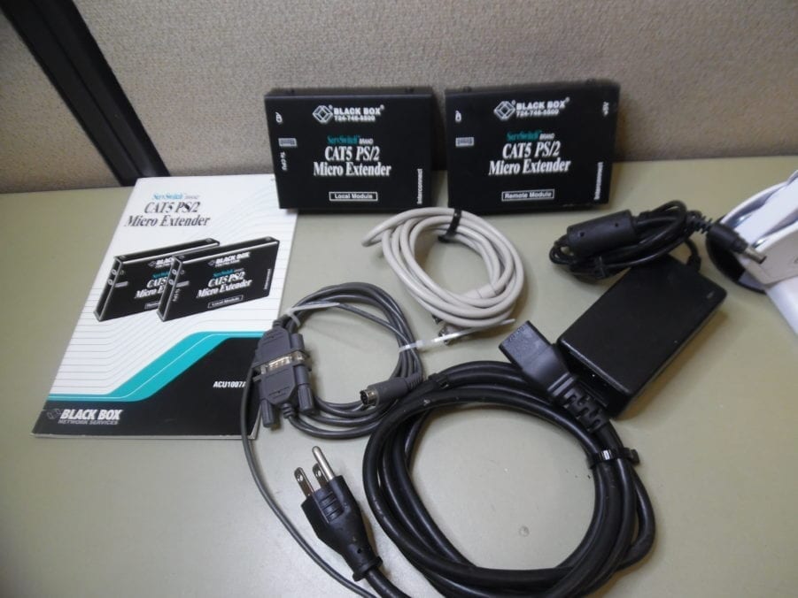 Black Box ACU1007A ServSwitch Cat5 KVM Micro Extender- Local and Remote Module