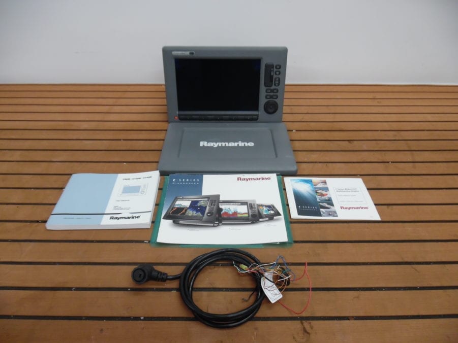 Raymarine C120W 12'' MFD Display w Internal GPS & Accessories - 90 Day Warranty