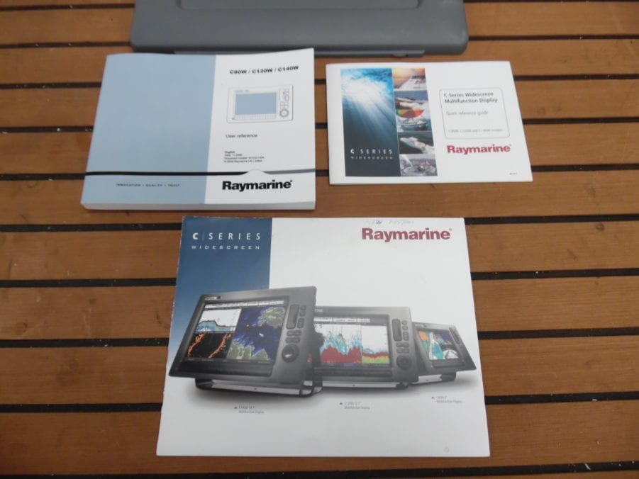 Raymarine C120W 12'' MFD Display w Internal GPS & Accessories - 90 Day Warranty - Image 20