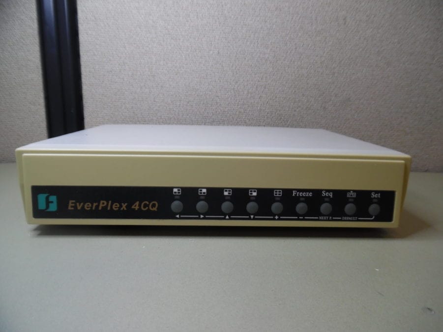 EverPlex EP4CQ/N Color Quad Processor 4 channel CCTV Quad Splitter
