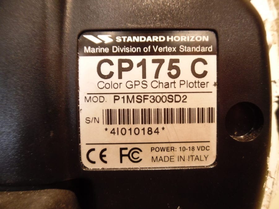 Standard Horizon CP175C Color Chartplotter GPS DISPLAY HEAD PARTS OR REPAIR - Image 12