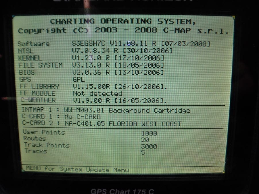Standard Horizon CP175C Color Chartplotter GPS DISPLAY HEAD PARTS OR REPAIR - Image 4